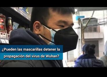 ¿Pueden las mascarillas detener la propagación del virus de Wuhan?