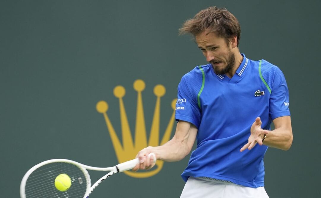 Medvedev quiere dar un buen espectáculo / Foto: AFP