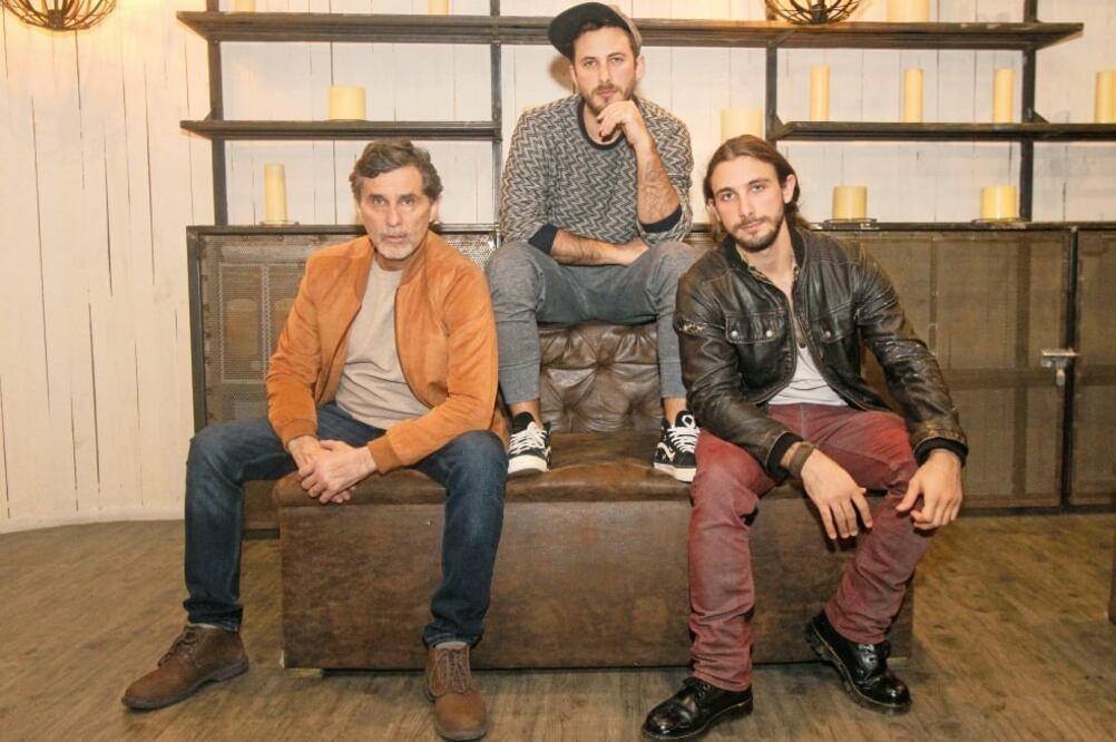 Humberto, Emiliano y Sebastián Zurita estarán juntos en el teatro. (CARLOS MEJÍA. EL UNIVERSAL)