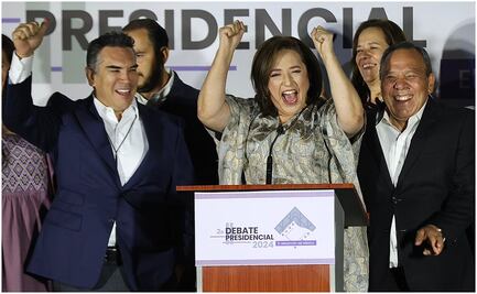 Claudia quiere hacer creer que este arroz ya se coció, pero en el debate se le quemó: Xóchitl Gálvez