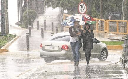Llueve en 8 delegaciones de la CDMX
