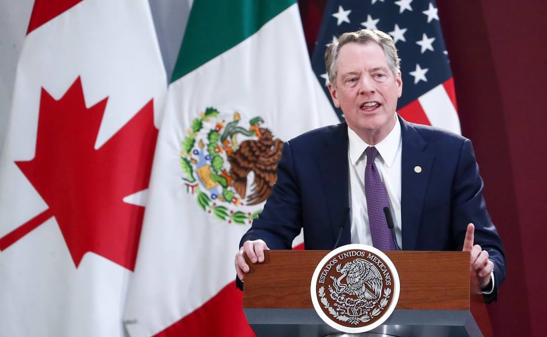 Robert Lighthizer, representante comercial del gobierno de Estados Unidos (Foto: Diego Simón Sánchez / EL UNIVERSAL)