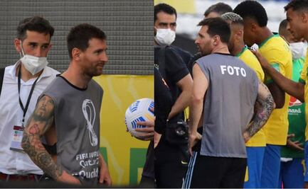 'Venden' la casaca de fotógrafo que usó Messi en la bronca vs Brasil