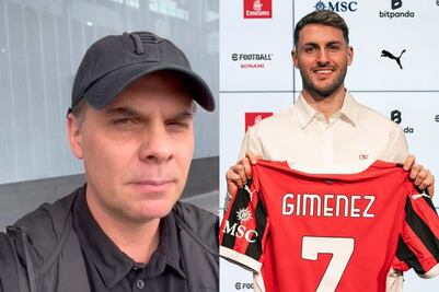 Christian Martinoli sobre Santiago Giménez; "no llega al mejor Milan, pero es una gran oportunidad"