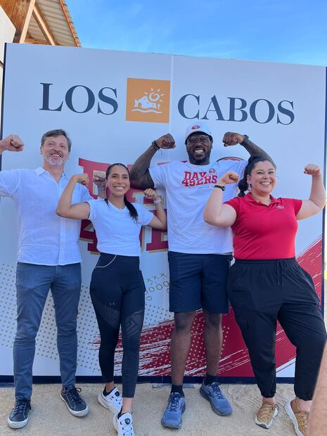 Así se vivió la convivencia con los San Francisco 49ers - Foto: Cortesía