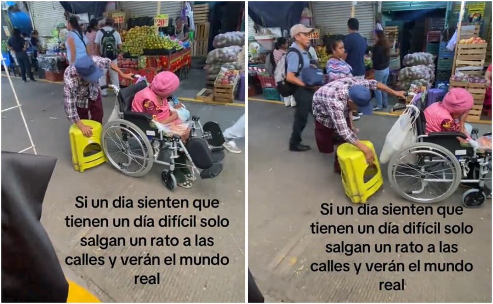 La escena conmovió a usuarios en redes. Foto: Captura de pantalla TikTok
