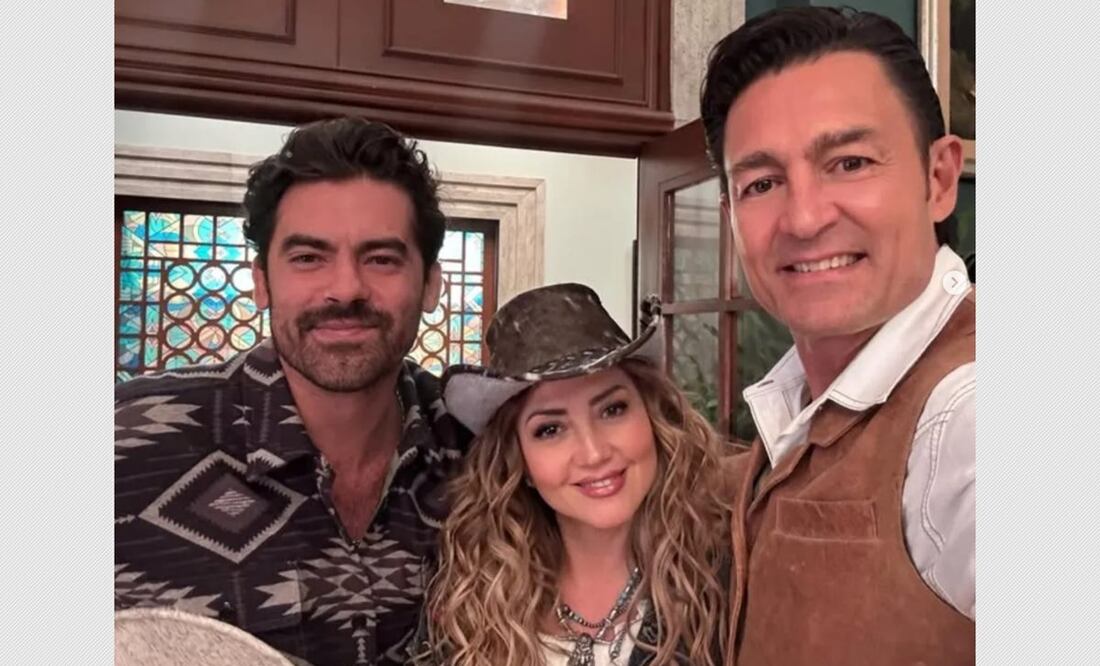 Fernando Colunga e Iván Arana protagonizan escenas candentes con Andrea Legarreta en "Amanecer".