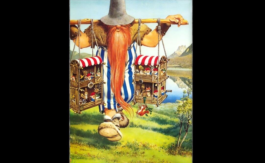 Antonio Lupatelli, mejor conocido como Tony Wolf, creó dibujos para diversos libros infantiles. Foto: Twitter / Dalia Edizioni