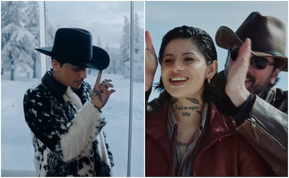 Modelo del video "Un vals", de Christian Nodal, roba miradas por su parecido a Cazzu, ex del cantante, y a Ángela, su esposa.