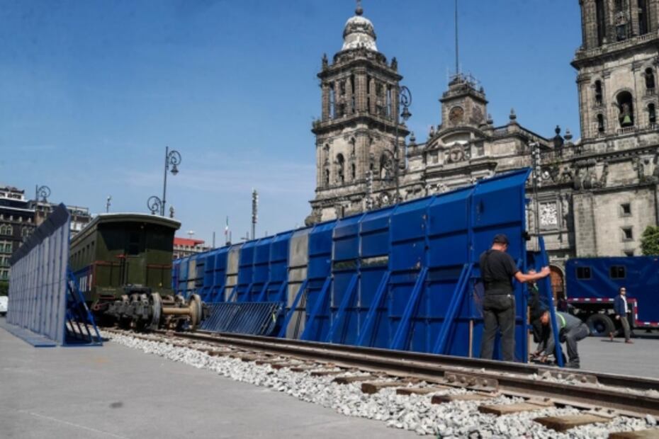 "Tapizan" negocios, estaciones de Metrobús y estatuas por marcha feminista