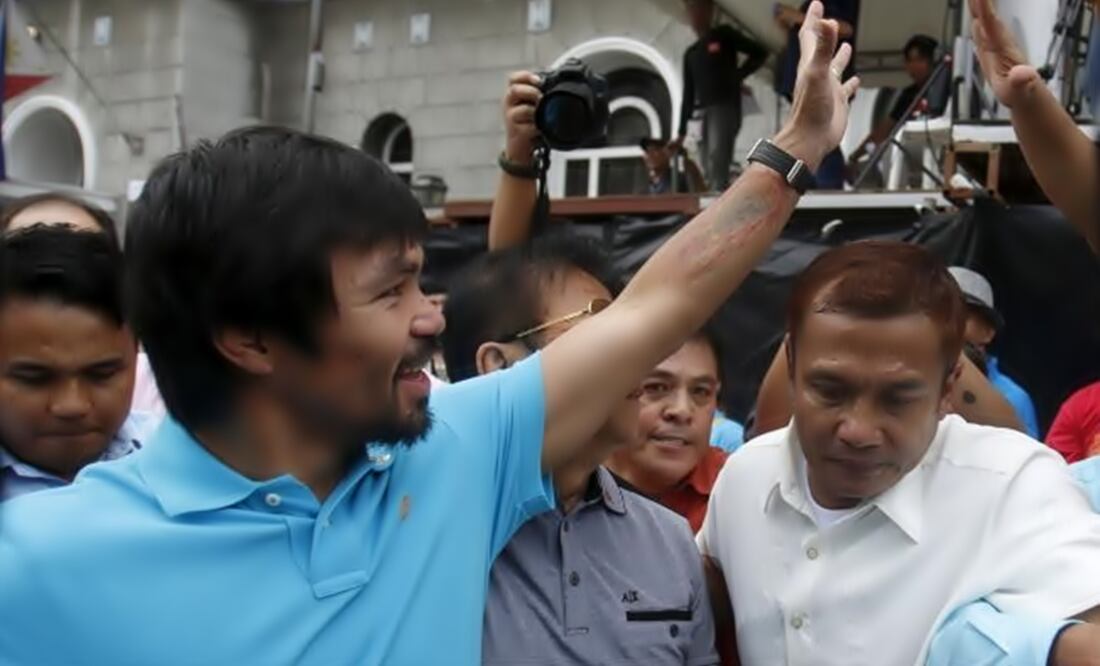 Pacquiao, 36, did not say what party or coalition he would join for his Senate bid. (Photo: Reuters)