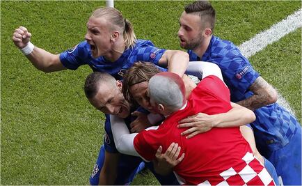 Video. Aficionado besa a Modric tras golazo