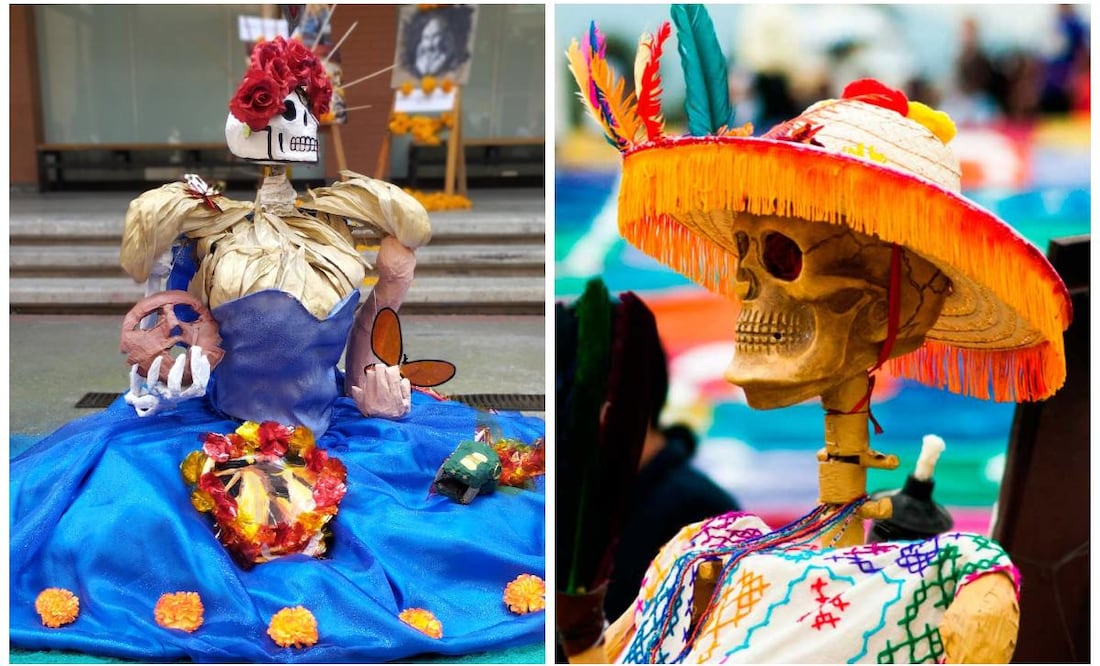 Visita esta mega ofrenda de Día de Muertos. Imagen: UNAM