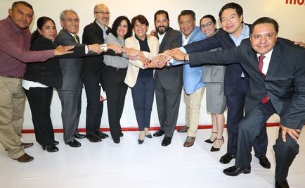 Nombran a Mario Delgado vocero de campaña de Delfina Gómez