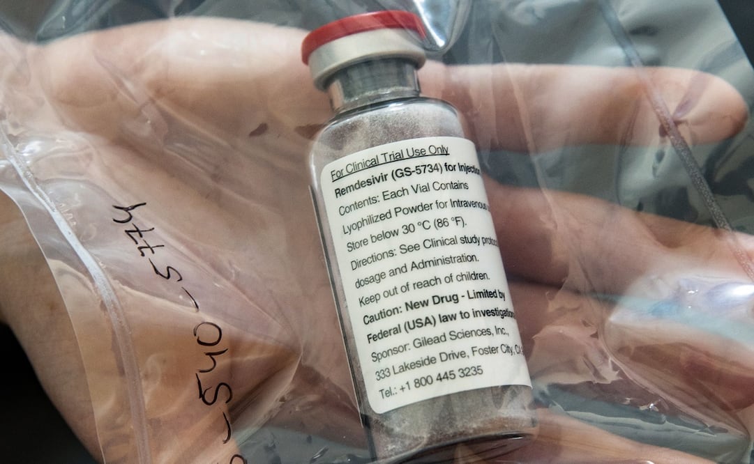 El remdesivir, desarrollado para curar a los enfermos de ébola, es el primer tratamiento que demuestra su eficacia contra el nuevo coronavirus  (Foto: AFP)