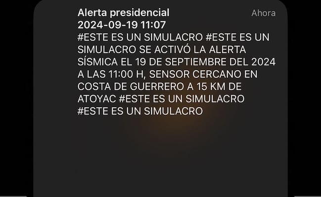 Adiós a "Alerta Presidencial" en alerta sísmica para celulares; abren consulta pública para definir nuevo mensaje