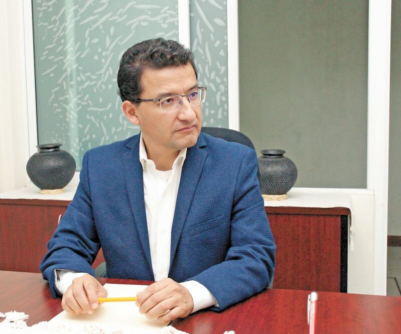 En la foto: Rubén Vasconcelos Méndez, Fiscal General del Estado de Oaxaca. EDWIN HERNÁNDEZ. EL UNIVERSAL