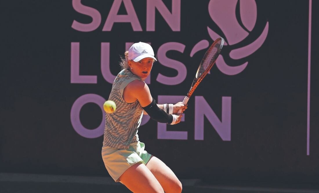 Francesca Jones, finalista en el torneo WTA 125. San Luis Open