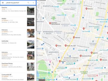 ¿Dónde hay y dónde no hay gasolina? Google Maps te orienta