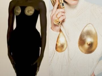 Pezoneras doradas, la atrevida tendencia entre las famosas