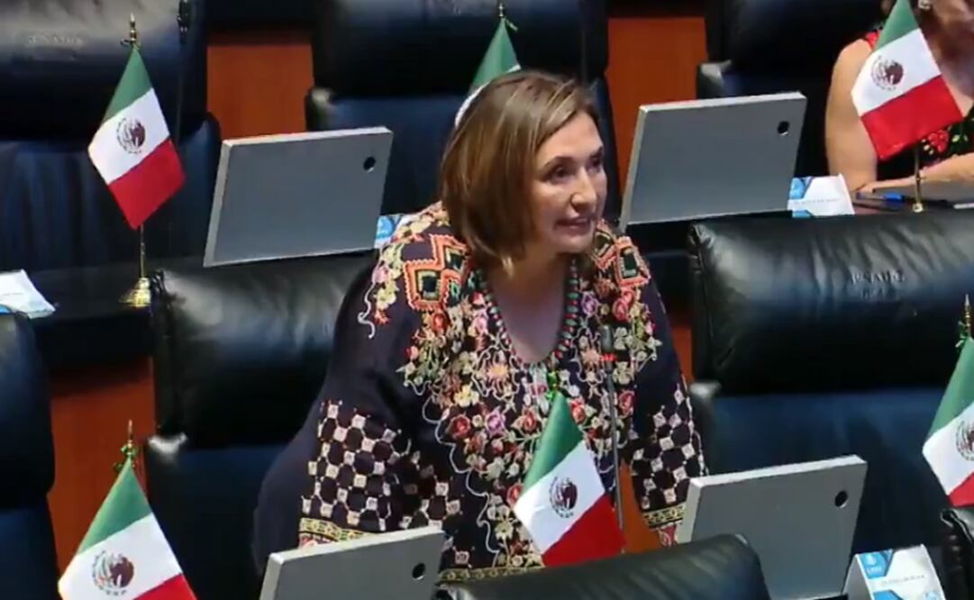 Senadora panitas Xóchitl Gálvez / Captura de Pantalla tomada de Twitter @XochitlGalvez