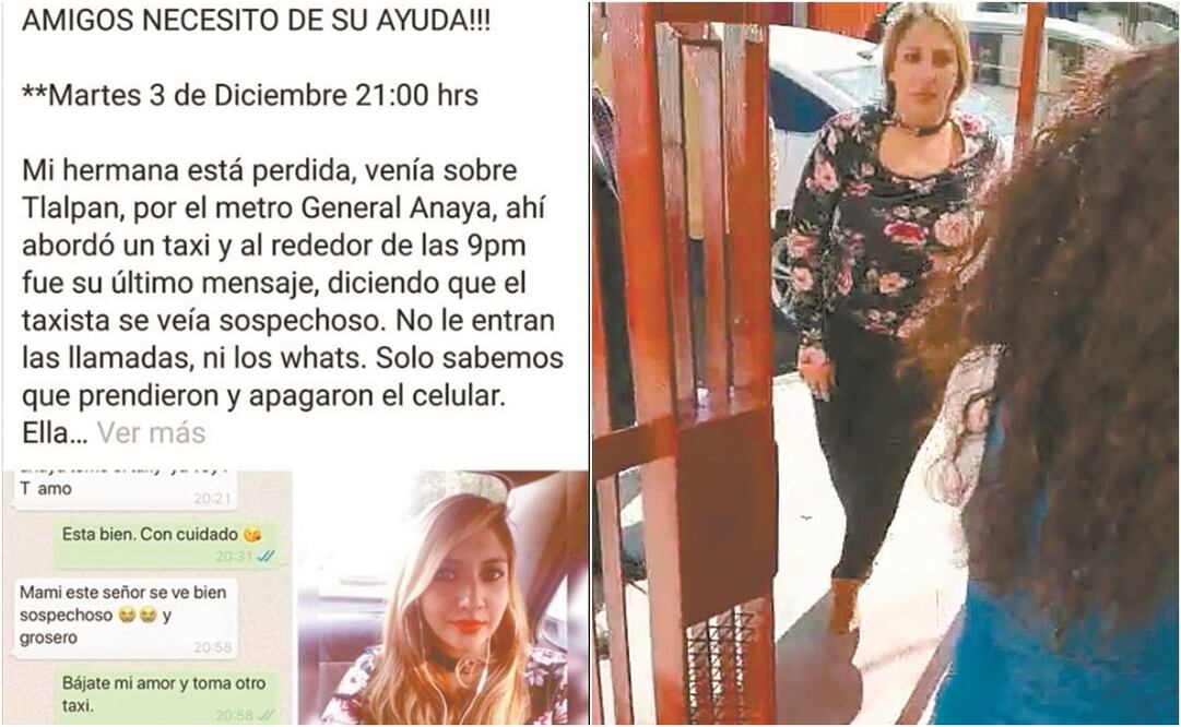 La joven estuvo en un bar de Coapa en compañía de un sujeto, mientras su familia pedía ayuda para encontrarla y se movilizaban agentes de seguridad capitalina. Ayer regresó a su domicilio y se negó a dar declaraciones. Fotos: ESPECIALES