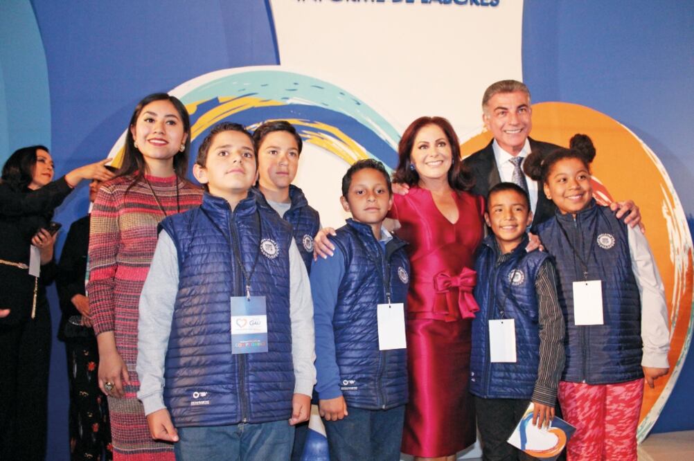 Dinorah López de Gali, titular del Sistema DIF Estatal, señaló que se aplicaron 114 millones de pesos en 2017 para diversas obras y proyectos que garantizan la protección integral de niñas, niños y adolescentes. (FOTO: OMAR CONTRERAS. EL UNIVERSAL)