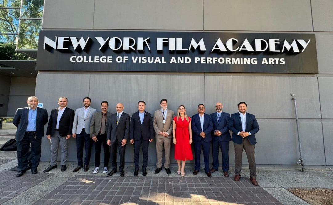 El gobierno del Estado de Durango y New York Film Academy colaboran suscriben convenio de colaboración para impulsar talentos duranguenses. Foto: Especiales