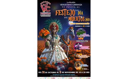 Desde Catrinas monumentales hasta Pan de Muerto y chocolate: estas son las actividades Día de Muertos en alcaldía Venustiano Carranza