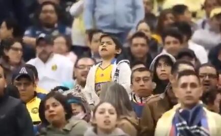 Tigres busca a niño que festejó en medio de americanistas