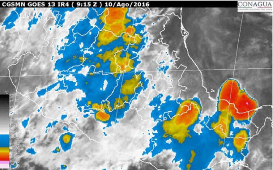 El organismo de la Comisión Nacional del Agua (Conagua) detalló que se mantendrá el cielo nublado la mayor parte del día (CONAGUA)