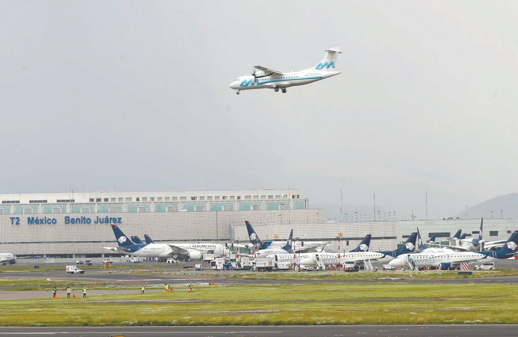  Aeropuerto Internacional Benito Juárez. Foto: EL UNIVERSAL 