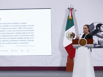 Sheinbaum agradece a Trump por acuerdo sobre aranceles; “Continuaremos trabajando juntos”, señala