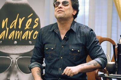 Andrés Calamaro se inspira y cambia hábitos