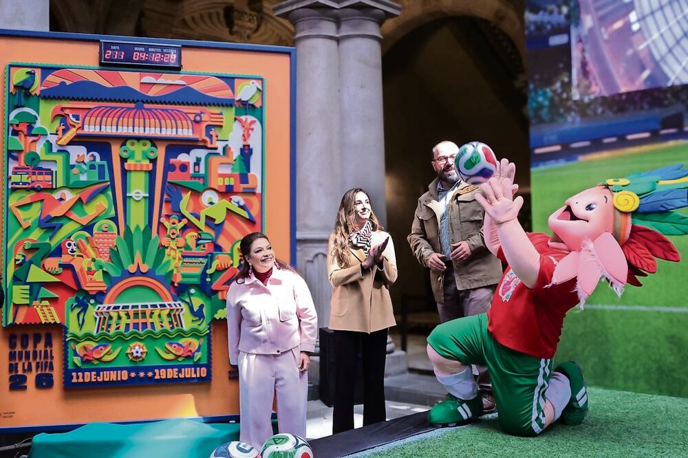 La jefa de Gobierno, Clara Brugada, recordó que se busca que el 11 de junio sea considerado día de fiesta por la inauguración del Mundial. Foto Especial