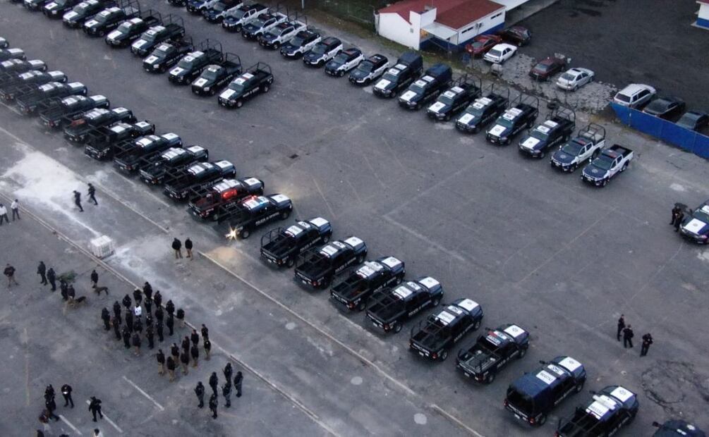 Este despliegue tiene como propósito reducir los tiempos de respuesta a los alertamientos del 9-1-1 y garantizar la seguridad, movilidad, orden, paz y tranquilidad de las y los mexiquenses que viven en la región. Foto: Especial