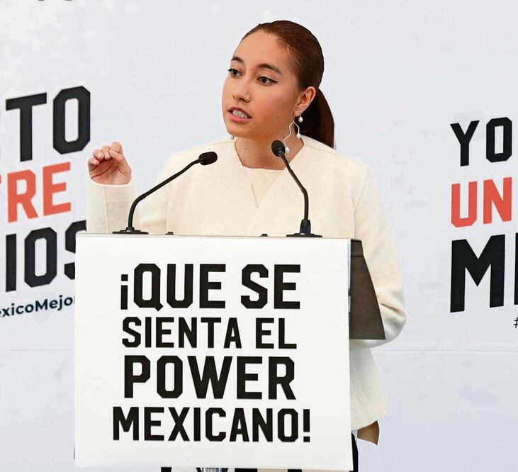 Katya Echazarreta es la primera mexicana en llegar al espacio. Foto: Berenice Fregoso / El Universal