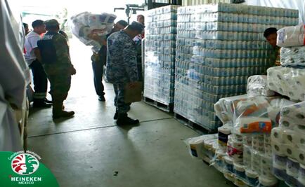Heineken Mexico cans water after devastating earthquake
