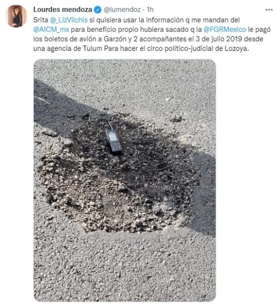 “No está para chistes mal leídos”: periodista Lourdes Mendoza refuta a “la señorita Vilchis” por AICM