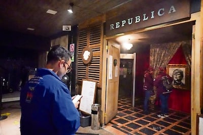 MH suspende las actividades en el Bar República