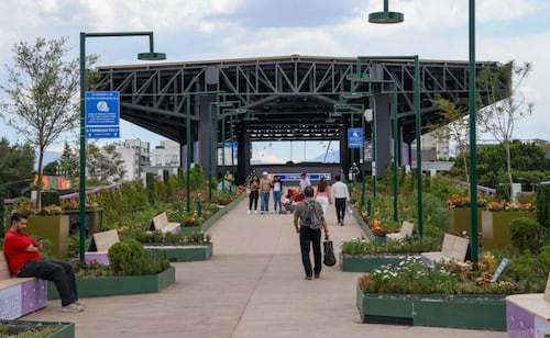 New Metro Access to Mexico City's Jardín Flotante Eases Mobility