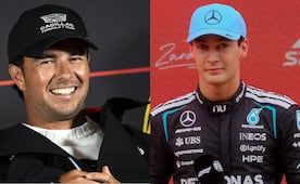 Checo Pérez sufre fallas en la Sprint del GP de Países Bajos; Russell gana la carrera