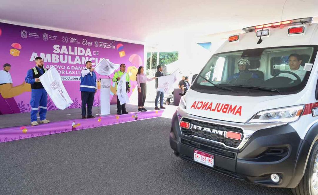 El contingente está integrado por 13 elementos de atención prehospitalaria y coordinación, así como de 15 médicos, enfermeras y promotores de la salud / Foto: Especial