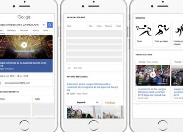 Disfruta de los Juegos Olímpicos de la Juventud con Google