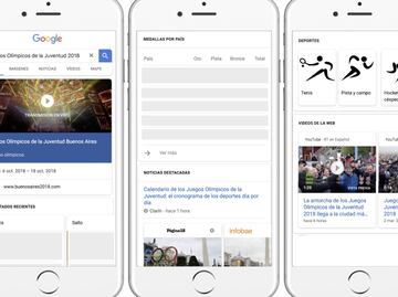 Disfruta de los Juegos Olímpicos de la Juventud con Google