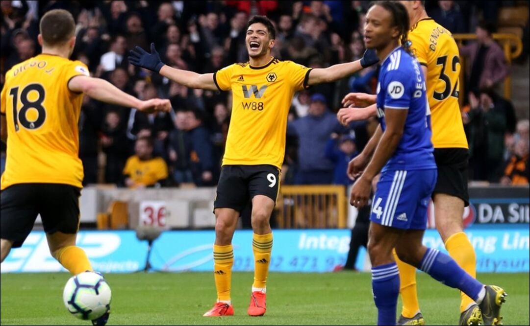 Raúl Jiménez. Foto: @Wolves