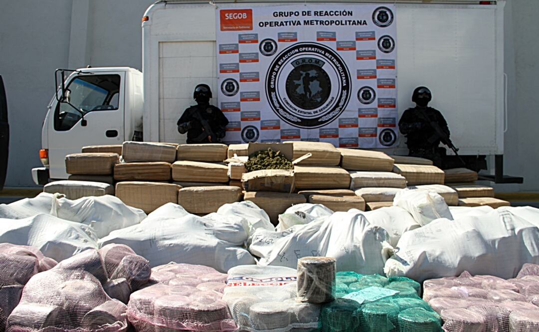 Aseguran más de 2 toneladas de mariguana en Coahuila