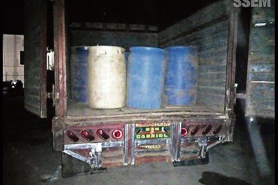 Recuperan 9 mil litros de gasolina en Edomex