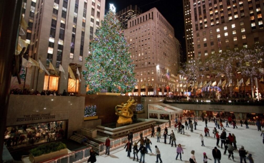 En Nueva York, el encendido del árbol se queda sin público por pandemia