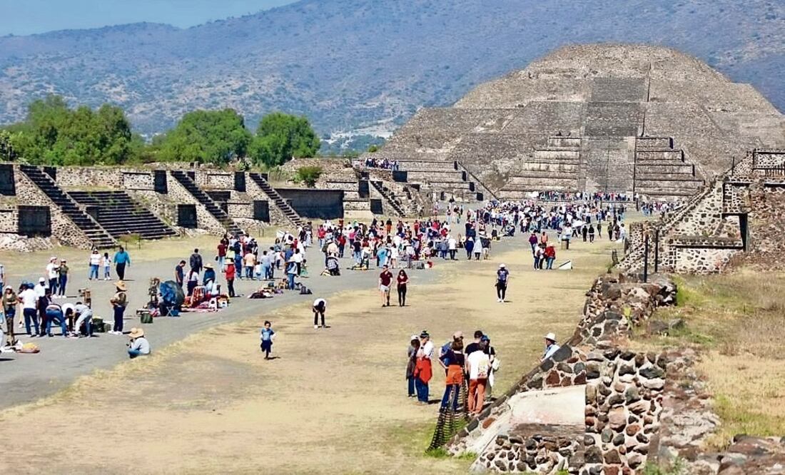 La zona arqueológica de Teotihuacan es de las más visitadas en el país por turistas nacionales e internacionales. Foto: Archivo | El Universal